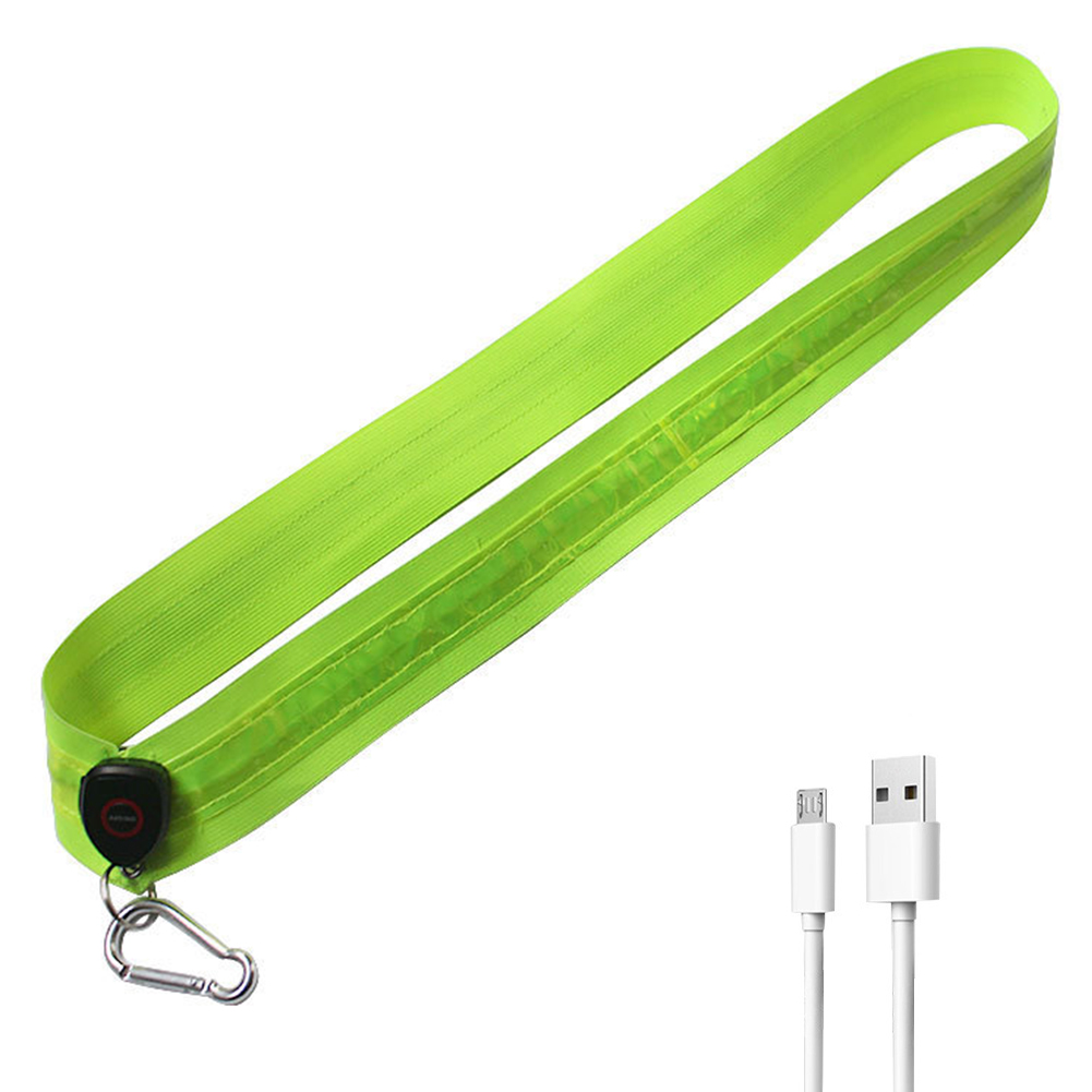Running Gear For - LED Running Belt Rechargeable Illuminated Shoulder