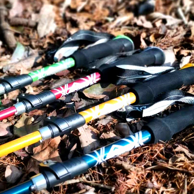 5 Section Outdoor Fold Trekkin - Trekking Pole Carbon recension och pris