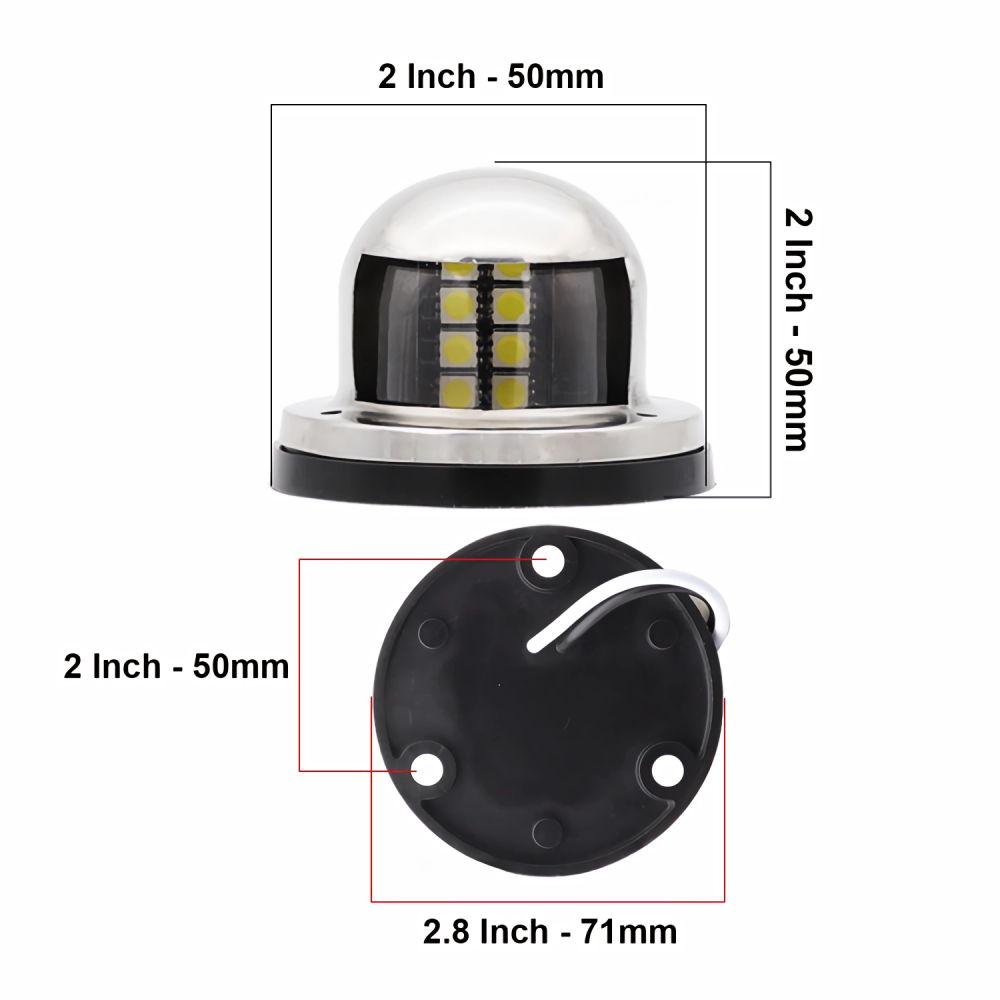 1 Set 12V LED Boat Lights Mari - Running Gear Boat recension och pris
