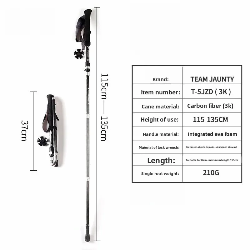 Practical Classic 3K Carbon Fi - Trekking Pole Carbon recension och pris