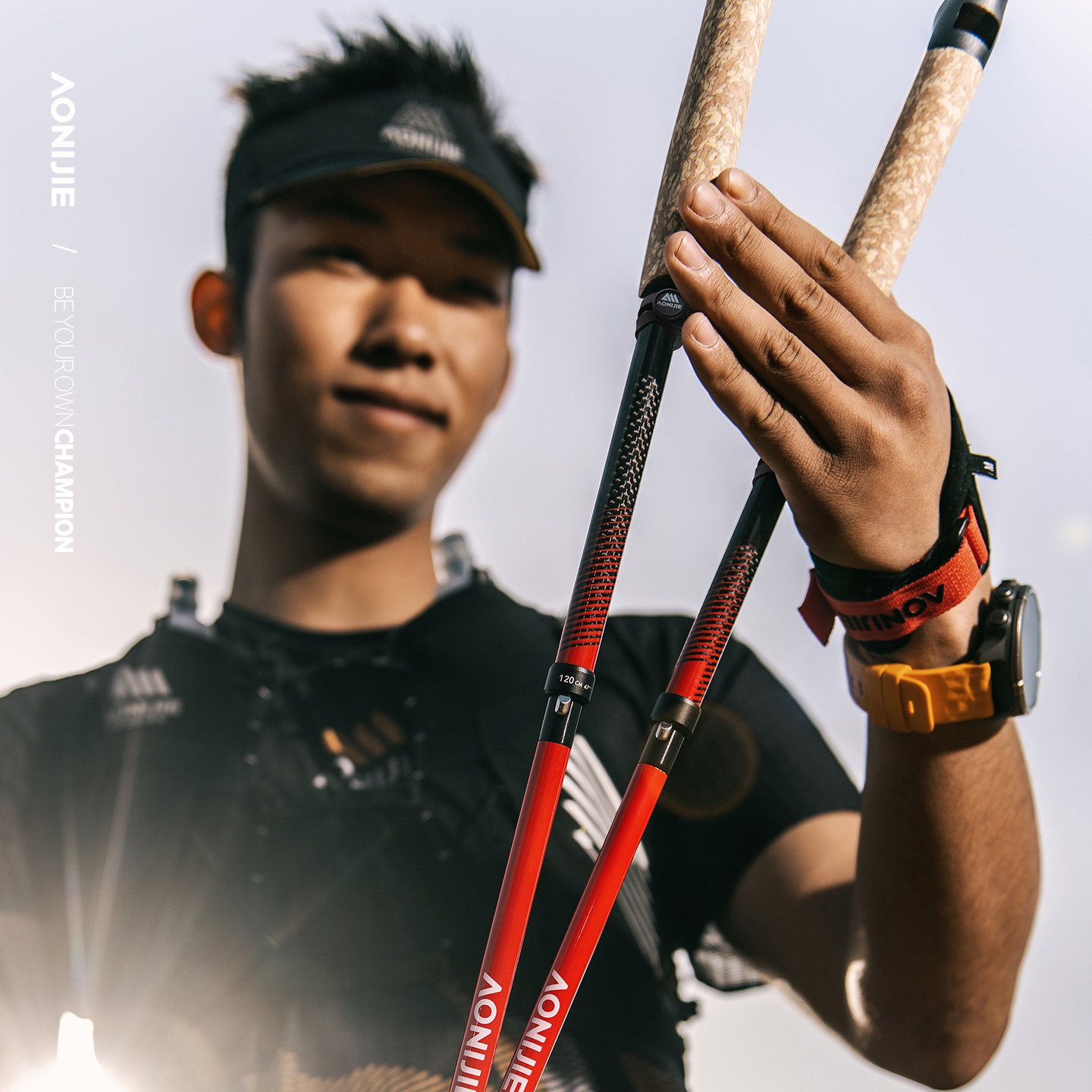 2 Pcs AONIJIE E4212 E4218 Fold - Trekking Pole Carbon recension och pris