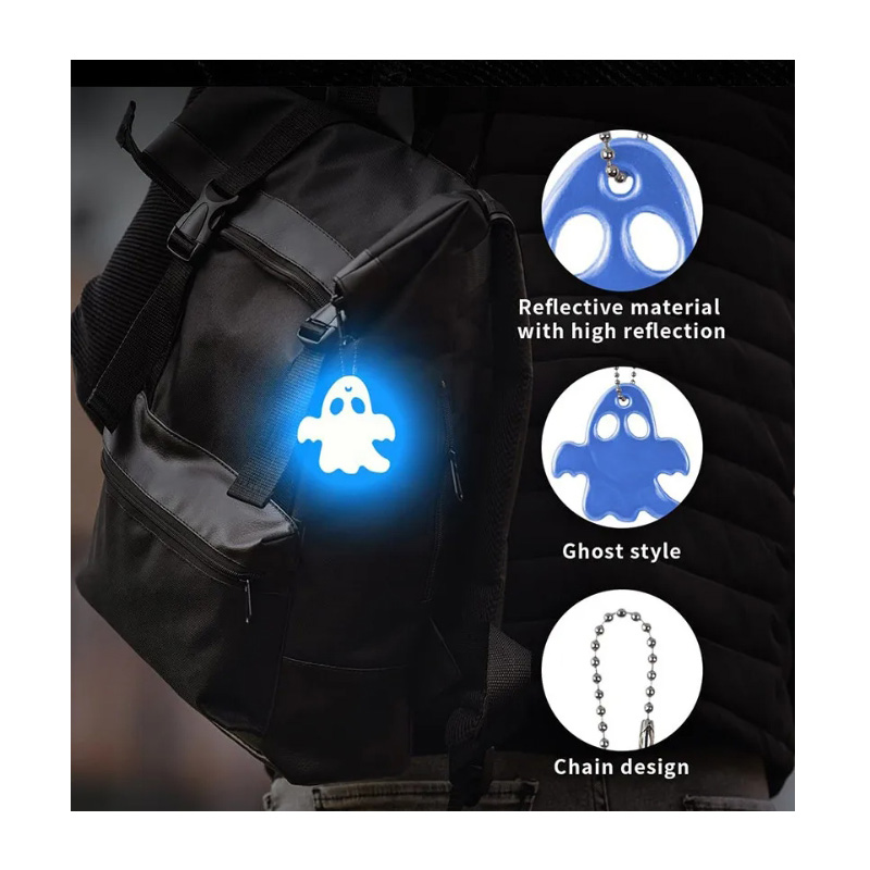 10Pcs 6*6cm Safety Reflector P - Running Gear Transportation recension och pris