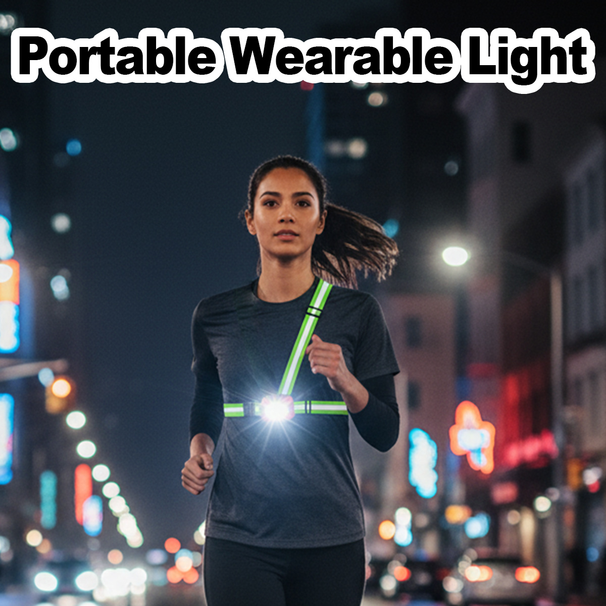 Running Light USB Rechargeable - Reflective Running Gear Vest recension och pris