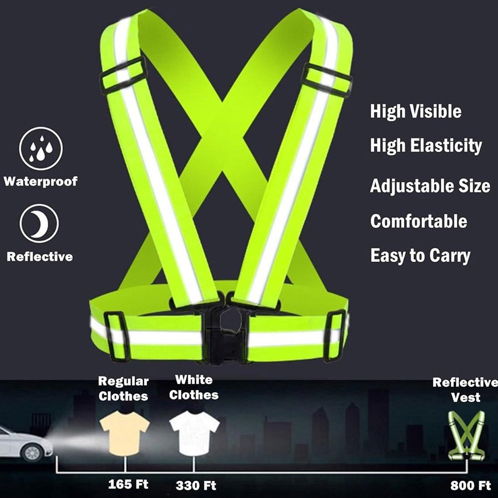 Universal Highlight Adjustable - Reflective Running Gear Vest recension och pris