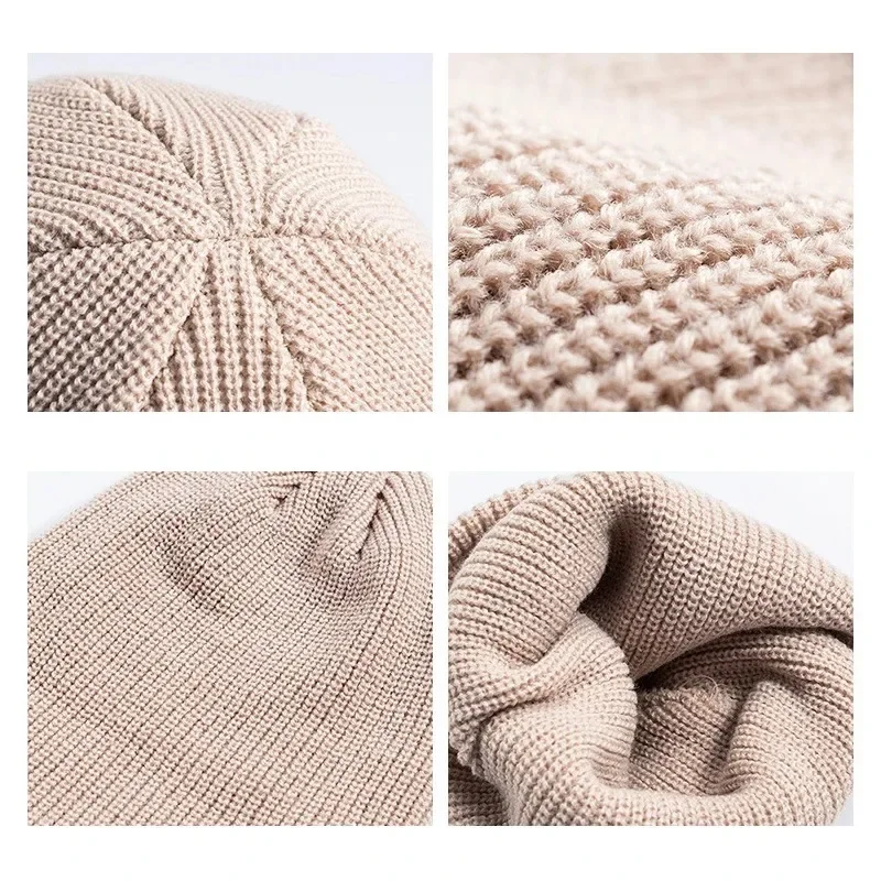 Winter Knitted Hat Warm Outdoo - Running Gear Hat recension och pris