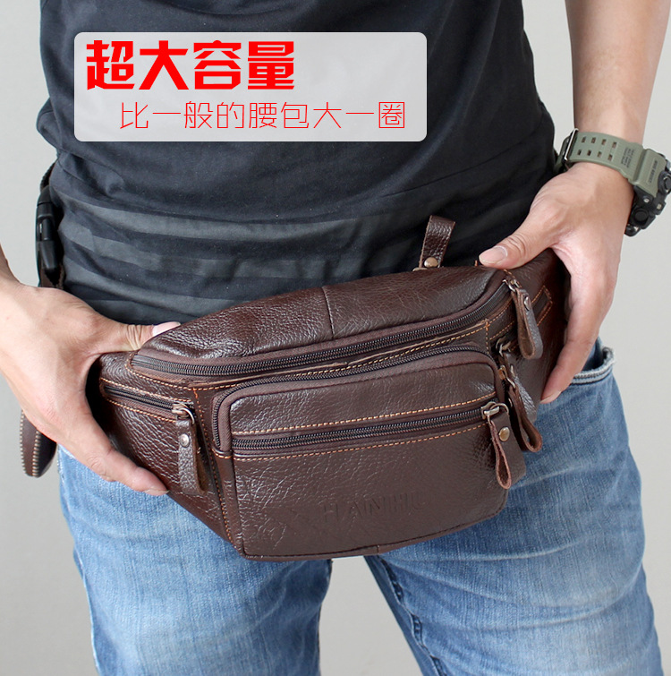 Genuine Cowhide Leather Waist  - Running Gear For recension och pris