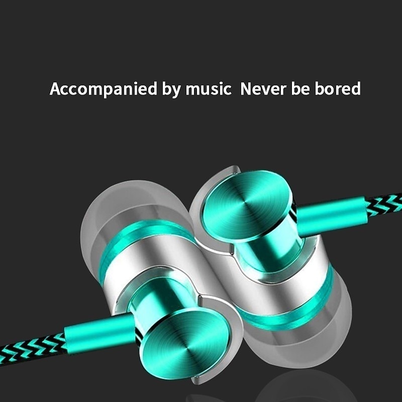 Wired Earphones In-Ear Headset - Running Gear Headphones recension och pris