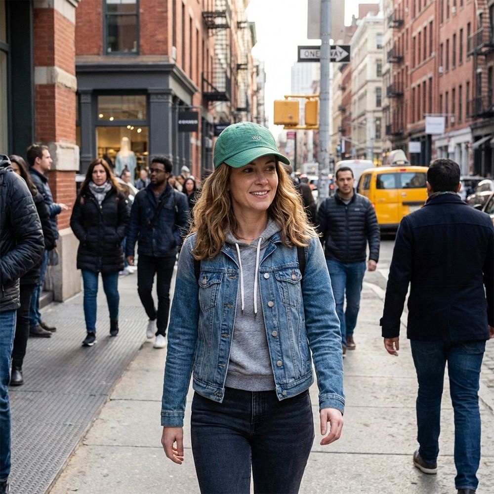 Fashion Plaid Thin Sun Cap Qui - Running Gear Hat recension och pris