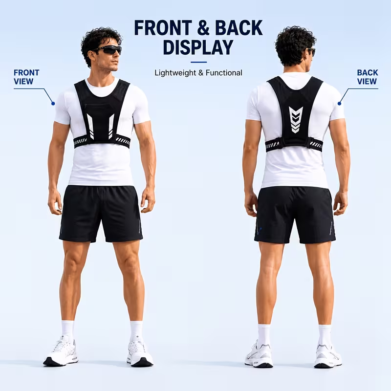 CZHIYAO ightweight Running Ves - Reflective Running Gear Vest recension och pris