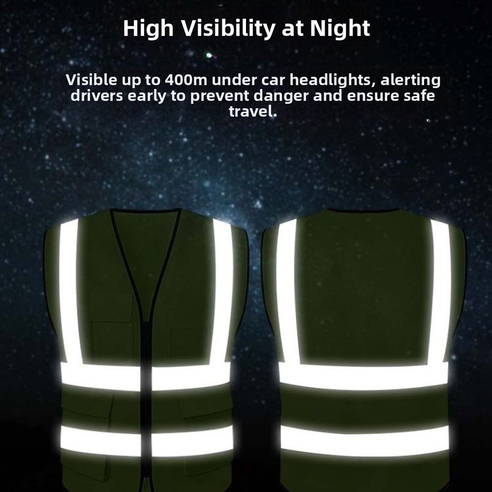 High Visibility Reflective Ves - Reflective Running Gear Vest recension och pris