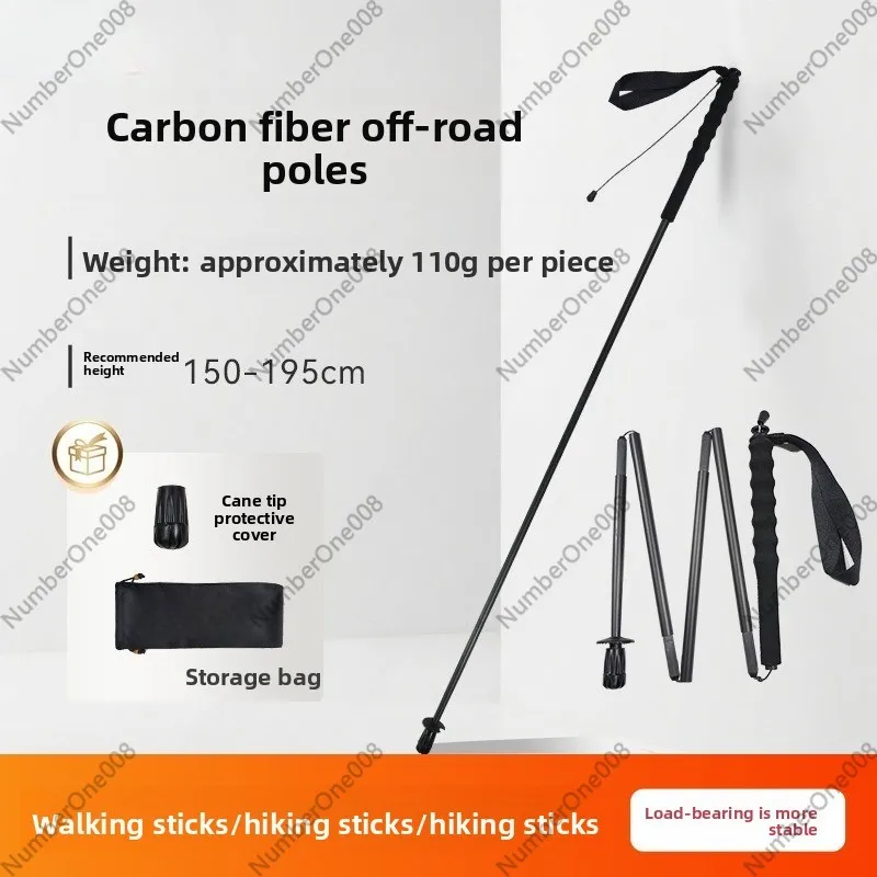 Ultra-Light Carbon Fiber Foldi - Trekking Pole Carbon recension och pris