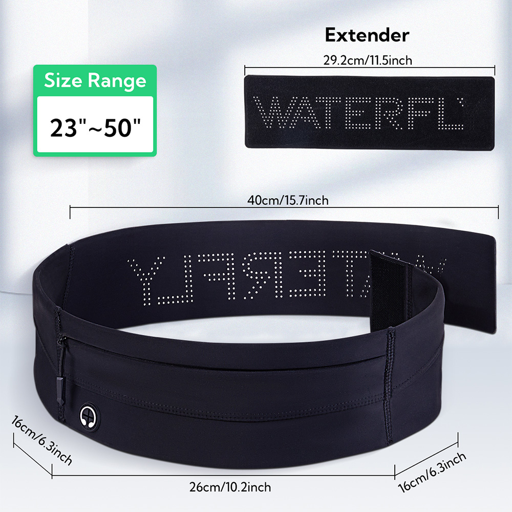 WATERFLY Running Belt Fanny Pa - Running Gear For recension och pris