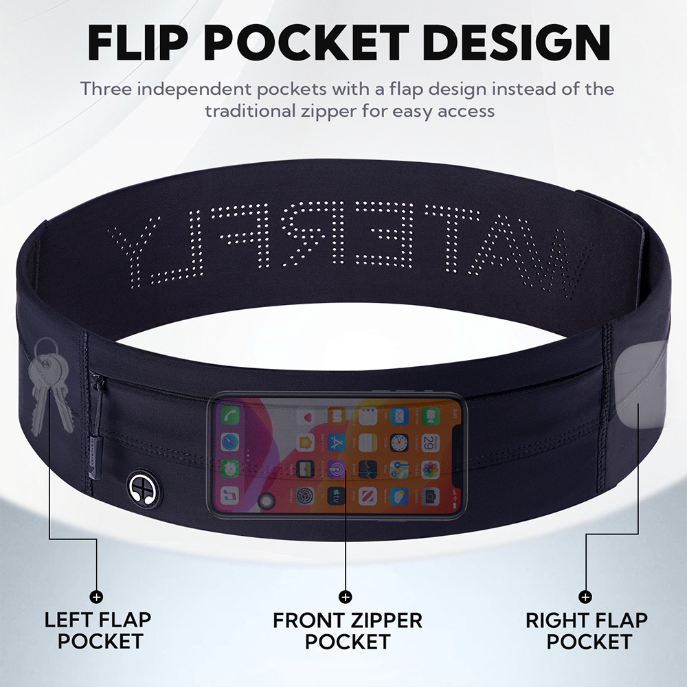 WATERFLY Running Belt Fanny Pa - Running Gear For recension och pris