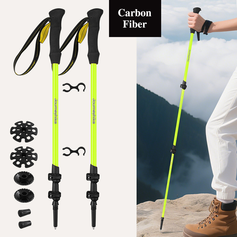 Fluorescent Green Carbon Fiber - Trekking Pole Carbon recension och pris