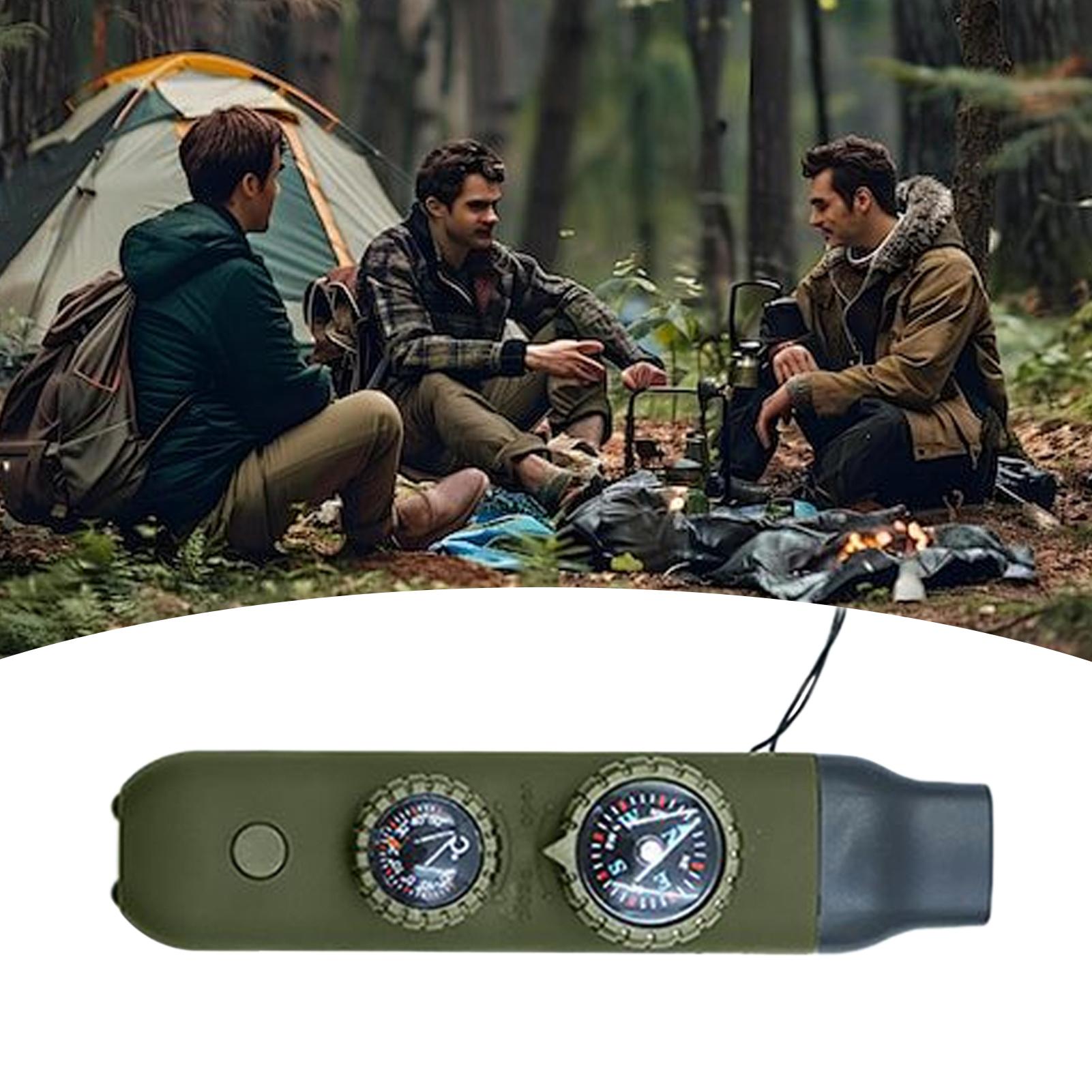 7-in-1 Survival Whistle with L - Running Gear Boat recension och pris