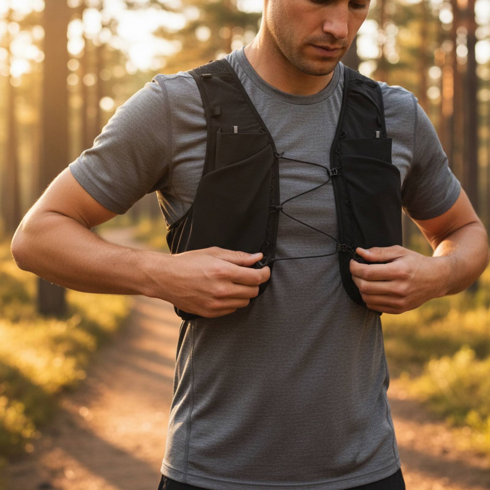 Lightweight Running Vest Porta - Reflective Running Gear Vest recension och pris